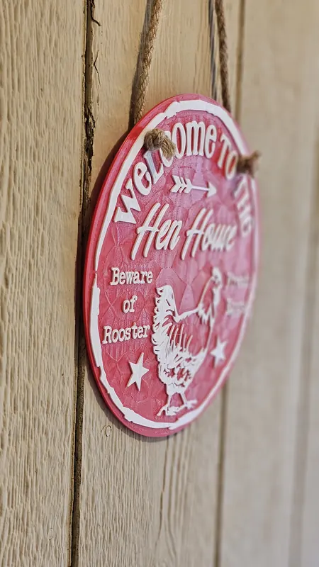 Decorative Craft Sign - 3D printed home decor sign
